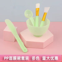 Silicone Mask Bowl Set with Applicator Tools for Facial Spa