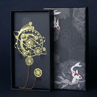 Dream Horse Starry Sky Brass Metal Hollow Bookmark Gift for Teachers and Students