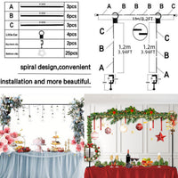 Desktop Arch Kit for Wedding & Party Table Decor