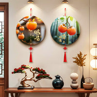 Chinese Knot Wall Decor with UV Engraving for Home Decoration
