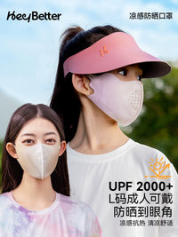 HeyBetter Kids' Breathable Anti-UV Face Mask for Summer Outdoor Protection
