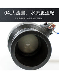 HDPE Butt Fusion Ball Valve for Water Supply Pipes, Large Flow PE63-PE125