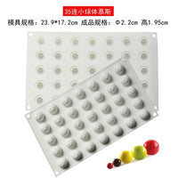 Silicone Sphere Mold for Mousse, Ice Cream, and Baked Goods
