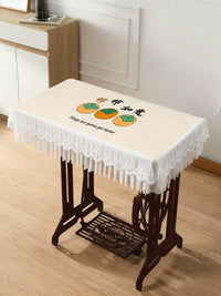 Waterproof Dust Cover for Vintage Sewing Machines & Furniture, Rectangular Tablecloth