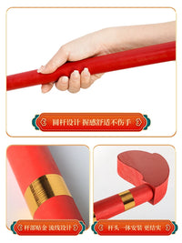Ancient Chinese Chuiwan Polo Game Set - Wooden Mallet Golf for Outdoor Family Fun & Team Building
