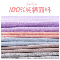 100% Cotton Thermal Underwear Set for Teens and Women - Thin Base Layer for Autumn/Winter