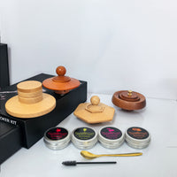 Cocktail Smoker Kit with Wood Lid for Drinks and Food