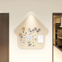 Alien-Shaped Felt Board Photo Wall, No-Drill Message Board, Photo Display Board, Office Display Board, Creative Culture Wall Board