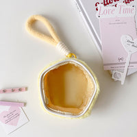 Hisocute Macaron PVC Transparent Ita Bag for Cotton Dolls & Blind Box Figures