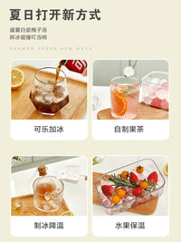 Sherry Silicone Sphere Ice Cube Mold with Storage Box and Scoop, Food-Grade Ice Ball Maker for Home Bar