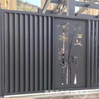 New Chinese Style Louvered Aluminum Fence for Garden & Villa