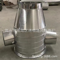 Thickened Galvanized Steel Stove Chimney Pipe for Home Wood/Coal Stoves and Boilers, Exhaust Vent
