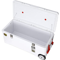 2021 New Lightweight Hardened Fishing Cooler Box for Sea, Boat, Raft, and Rock Fishing