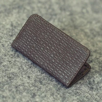 BJD Doll Leather Wallet Card Holder for Uncle Dolls - Horizontal and Vertical Styles in Black and Brown