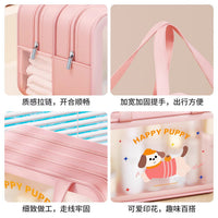 Portable Wet Dry Separation Toiletry Bag for Travel, Gym, and Swimming