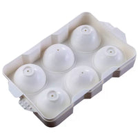 Whiskey Cocktail Ice Ball Molds - Large and Small Spherical Ice Trays for Bar and Home Use
