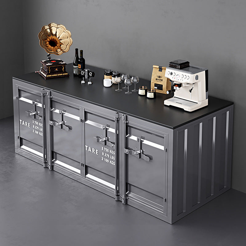 Industrial Container Bar Sideboard Cabinet for Restaurant Hotel Pantry Tea Cabinet Hall Storage Cabinet