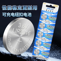 Rechargeable LIR2032 LIR2025 LIR2016 3.6V Lithium Button Cell Battery for Motherboards