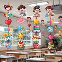 Children's Day Classroom Decoration Hanging Ornaments for Kindergarten and School Events