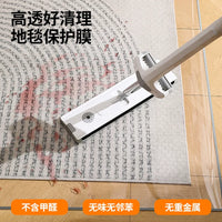 Clear PVC Floor Mat for Entryway & Office Chairs - Waterproof, Non-Slip, Easy Clean Protection
