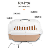 Portable Pet Carrier for Cats and Small Dogs - Travel Crate for Rabbits and Kittens