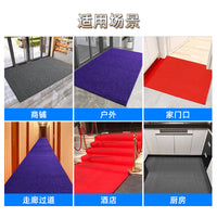 PVC Coil Mat Roll - Customizable Entrance Floor Mat for Home and Business, 1.2x18M Cuttable Plastic Loop Carpet