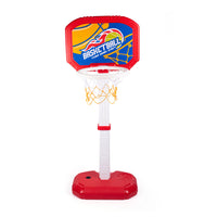 Adjustable Height Inflatable Water Basketball Hoop Set for Kids Pool Beach Indoor Outdoor Play