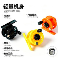 Ice Fishing Reel Front Drag Wheel for Hand Rods