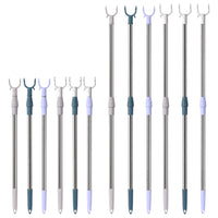 Retractable Stainless Steel Clothes Drying Pole with Wall Mount