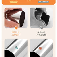 Stainless Steel Chimney Pipe Kit for Wood Stoves and Heaters, Exhaust Vent Flue with Elbows