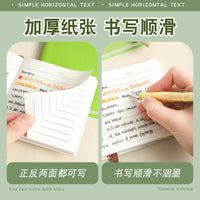 Mini Portable Lined Notebook with Pen, Hardcover Pocket Journal