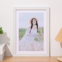 Minimalist Photo Frame for Tabletop or Wall Mounting, Various Sizes (6-inch to A3) for Photos and Puzzles