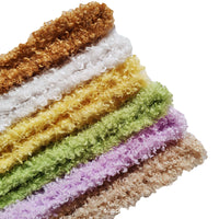 20mm Curly Chenille Stems for DIY Crafts, Doll Hair, and Animal Figures - 1 Meter Length, Thickened