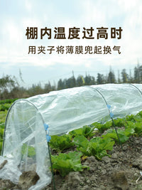Mini Greenhouse Tunnel Kit for Garden Plants and Vegetables, Portable Cold Frame for Winter Protection
