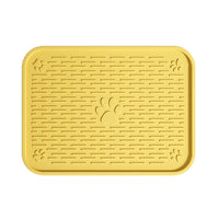 Cat Litter Mat Anti-Tracking Pad for Litter Box, Large Size Pet Feeding Mat