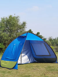 Automatic Pop-Up Beach Tent Sun Shelter with UV Protection for 4 People