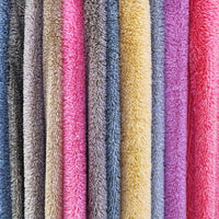 Cationic PV Peacock Velvet Fabric for Dolls and Apparel