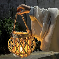 Handheld Vintage Style Lantern for Hanfu Photography Props