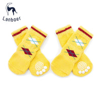 Pet Dog Anti-Slip Indoor Socks for Small Dogs - Teddy, Bichon, Puppy Paw Protection