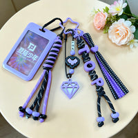 TF Family Zhu Zhixin Su Xinhao Acrylic Keychain Backpack Charm with Photos