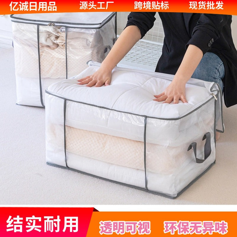 Large Capacity Waterproof Moisture-proof Storage Bag for Clothes Quilts Moving