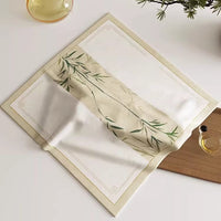 Dustproof Square Tablecloth Cover for Tea Trays and Small Appliances