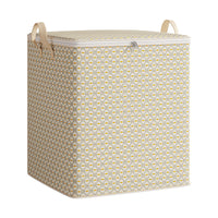 Non-Woven Fabric Corrugated Clothes Storage Bag Extra Large Capacity Organizer for Home Bedroom Seasonal Storage
