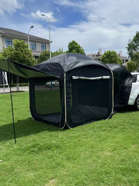 SUV Tailgate Tent for Camping, Outdoor Car Rear Trunk Shelter, 3-4 Person