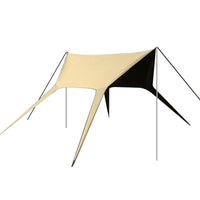 Quick Setup Octagonal Tarp for Outdoor Camping, Picnics, and Sun Protection - Thickened Waterproof Blackout Canopy