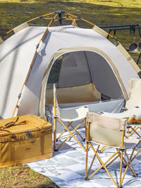 Automatic Pop-Up Camping Tent, Portable Waterproof Sun Protection for Outdoor Picnic & Hiking