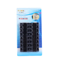 Self-Adhesive Cable Organizer Clips for Desk and Wall Mounting