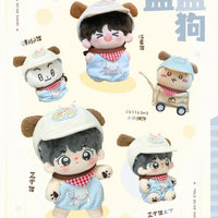 10cm/13cm Cotton Doll Clothes Set for Plush Dolls - Cute Animal Outfits