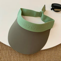 Unisex UV Protection Sun Visor Hat with Extended Brim for Outdoor Sports