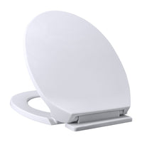 Universal Soft-Close Toilet Seat, Thickened, Pressure-Resistant, Anti-Aging for Home Bathrooms